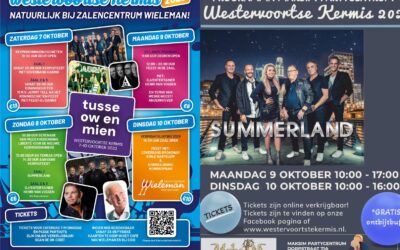 Bestel tickets veur de Westervoortse kermis 2023