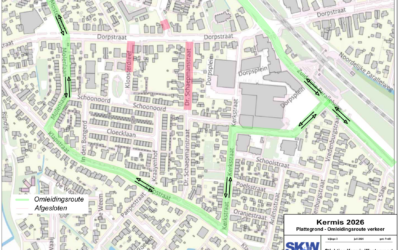 Verkeersmaatregelen tijdens de kermis 2026